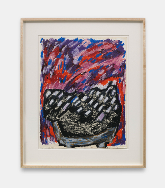 Lily Ram&amp;iacute;rez
Quilt, 2024
Oil stick on kozo paper
19 H x 15 W in