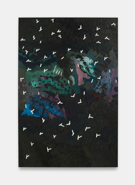 Lily Ram&amp;iacute;rez
Palomitas, 2025
Oil on canvas
72 H x 48 W x 1.5 D in