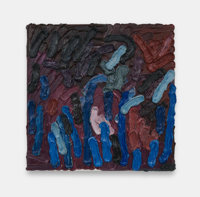 Lily Ram&amp;iacute;rez
Teenth, 2024
Oil on canvas
8 H x 8 W x 1.5 D in