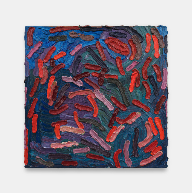 Lily Ram&amp;iacute;rez
El Mar, 2024
Oil on canvas
16 H x 16 W x 1.25 D in