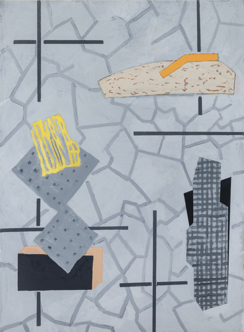 Pat Colville Plot, 2026 acrylic on panel 24" x 18" PC 255