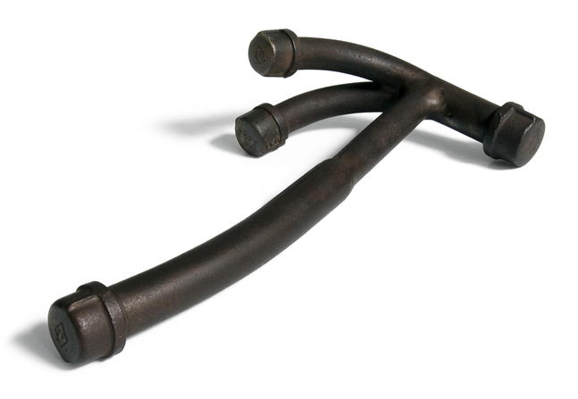 Jim Love Large Hammer, 1970 steel 3" x 13 3/4" x 7" MC 1015 Moody Gallery