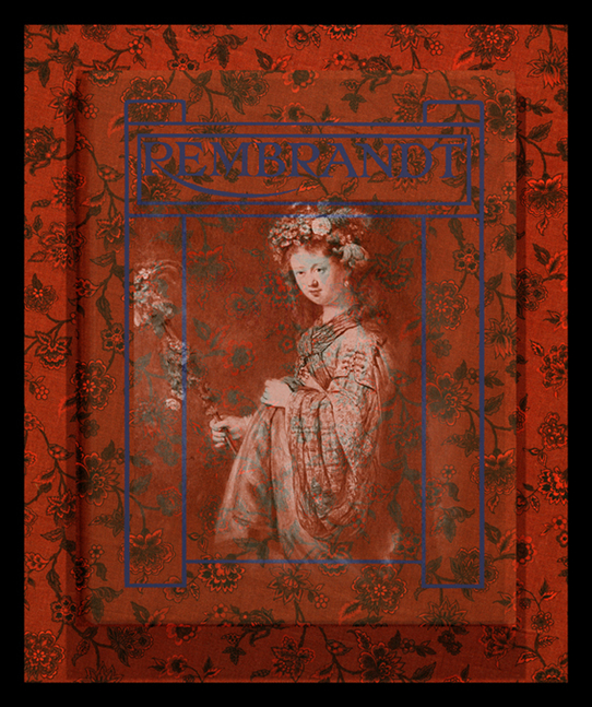 MANUAL (Hill &amp; Bloom) Rembrandt's Flora, 2012 archival pigment print, ed: AP 43" x 36 1/2", M 516, Moody Gallery