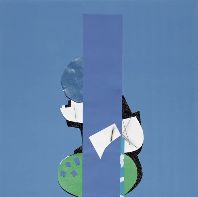 Jewels From the Sky, 2025&amp;nbsp;
Digital print, masking tape, pencil, acrylic, collage on board
24 x 24 in. (61 x 61 cm)
Smai-1632-C