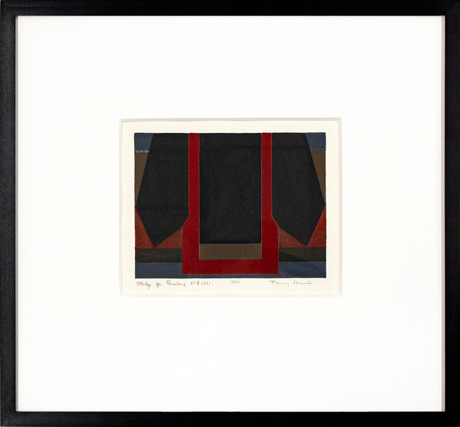 Fanny San&amp;iacute;n&amp;nbsp;
Study for Painting No. 3 (11), 1991
Acrylic&amp;nbsp;on paper
17.25 x 18.5 in. (43.8 x 47 cm)
Sani-1014-C