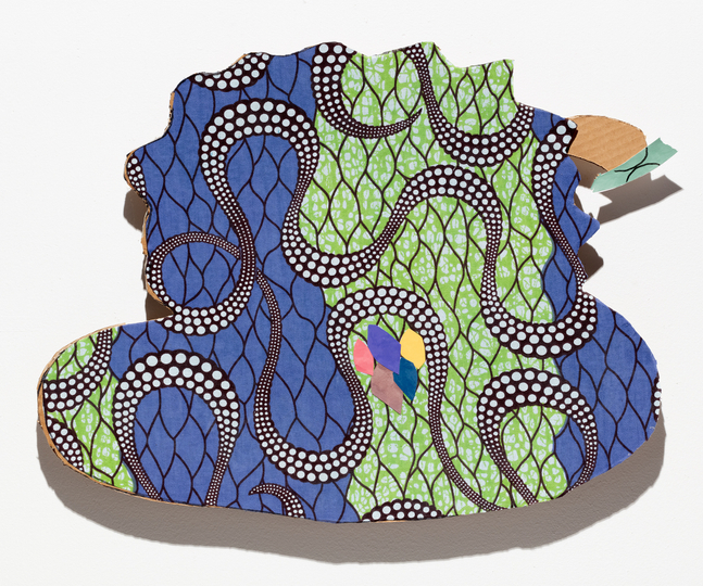 Mongrel Collection 30, 2018&amp;nbsp;
Fabric, marker pen, paper, cardboard on panel
17.5 x 23 in. (44.45 x 58.4 cm)
Smai-1590-C