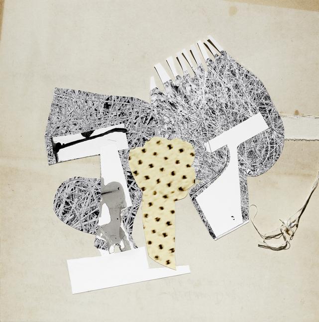 Angels Resting, 2025&amp;nbsp;
Sumi ink, digital print, cotton, canvas, collage on board
24 x 24 in. (61 x 61 cm)
Smai-1645-C