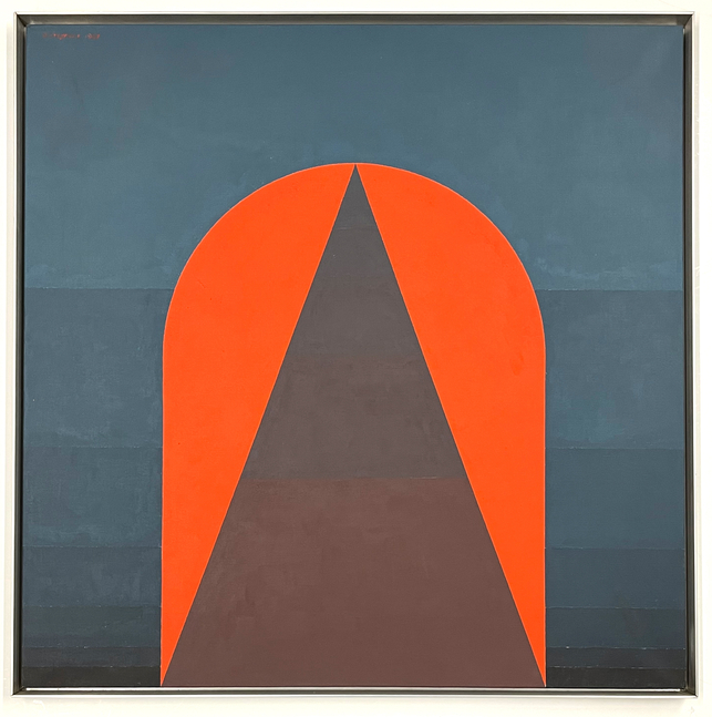 Cleopatra,&amp;nbsp;1967
Acrylic on canvas
Canvas: 30 x 30 inches
Frame: 30.9 x 30.9 inches
ROT-1016-C