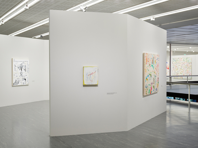 Installation view, Sue Williams, WHAT NOW, Belvedere 21, Vienna, 2026
Photo: Johannes Stoll