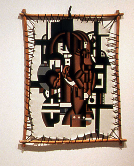 Untitled

2004

Wood, calf skin, leather paint

107 x 141 cm / 42 1/8 x 55 1/2 in

&amp;copy; Valentin Carron