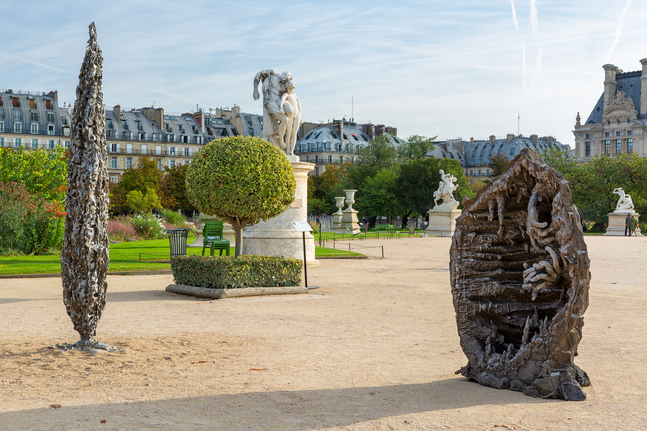 Installation views of sculptures bay Jean-Marie Appriou