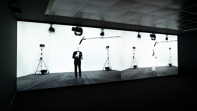 Installation view, John Giorno, The Performative Word, MAMbo, Bologna, 2026. Photo: Ornella De Carlo