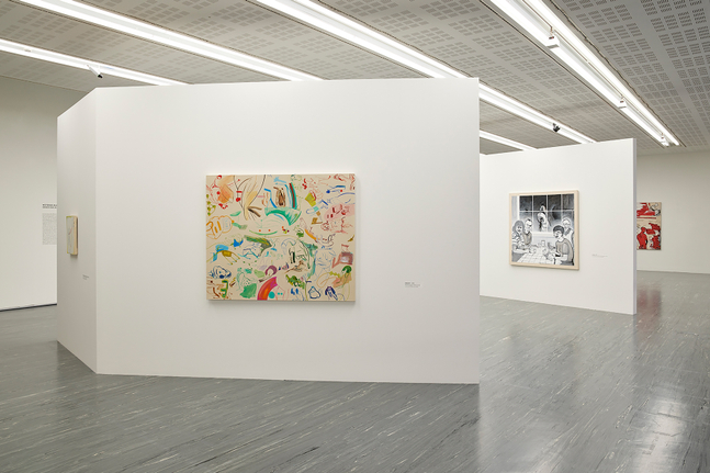 Installation view, Sue Williams, WHAT NOW, Belvedere 21, Vienna, 2026
Photo: Johannes Stoll