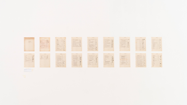 Installation view, John Giorno, The Performative Word, MAMbo, Bologna, 2026. Photo: Ornella De Carlo