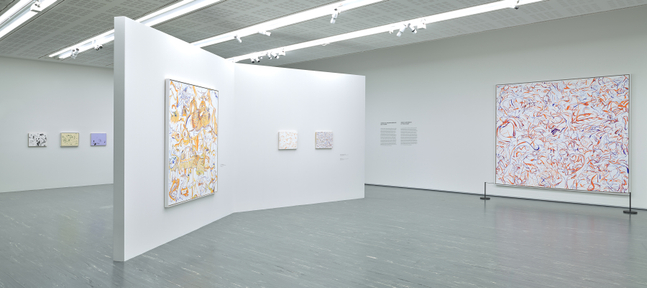 Installation view, Sue Williams, WHAT NOW, Belvedere 21, Vienna, 2026
Photo: Johannes Stoll