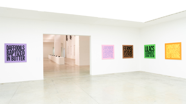 Installation view, John Giorno, The Performative Word, MAMbo, Bologna, 2026. Photo: Ornella De Carlo
