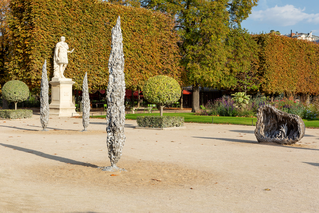 Installation views of sculptures bay Jean-Marie Appriou
