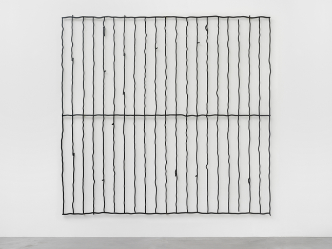 Degenerate

2014

Stainless steel, patina effect varnish, gold-plated iron spacer

256 x 266.5 x 5 cm / 100 3/4 x 104 7/8 x 2 in

&amp;copy; Valentin Carron