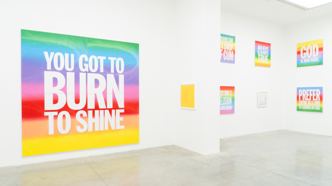 Installation view, John Giorno, The Performative Word, MAMbo, Bologna, 2026. Photo: Ornella De Carlo