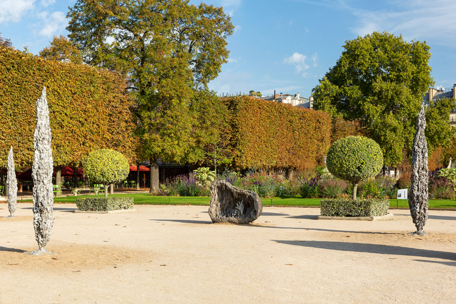 Installation views of sculptures bay Jean-Marie Appriou