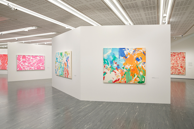 Installation view, Sue Williams, WHAT NOW, Belvedere 21, Vienna, 2026
Photo: Johannes Stoll