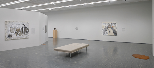 Installation view, Sue Williams, WHAT NOW, Belvedere 21, Vienna, 2026
Photo: Johannes Stoll