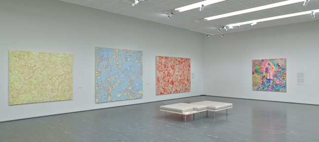 Installation view, Sue Williams, WHAT NOW, Belvedere 21, Vienna, 2026
Photo: Johannes Stoll