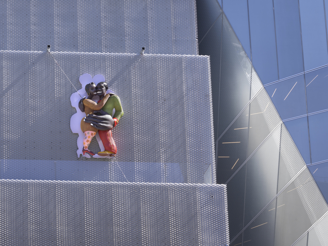 Installation view,&amp;nbsp;Tschabalala Self,&amp;nbsp;Art Lovers,&amp;nbsp;New Museum, New York, 2026
Courtesy New Museum
Photo: Dario Lasagni