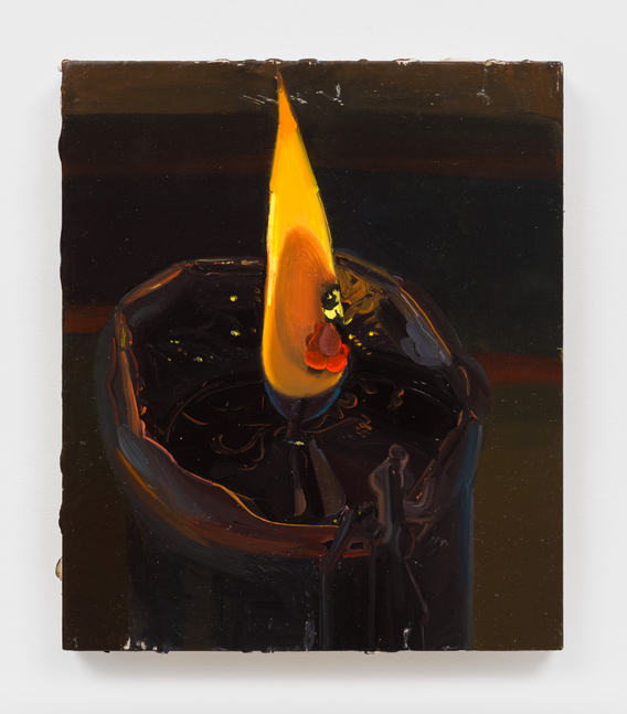 Phoebe Helander
Candle Burning XII, 2025
oil on wood
13 1/4 x 11 1/4 x 1 ins.
33.7 x 28.6 x 2.5 cm