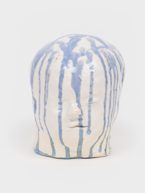 Judy Glantzman
Blue Drips, 2025
glazed ceramic
7 x 6 x 8 ins.
17.8 x 15.2 x 20.3 cm