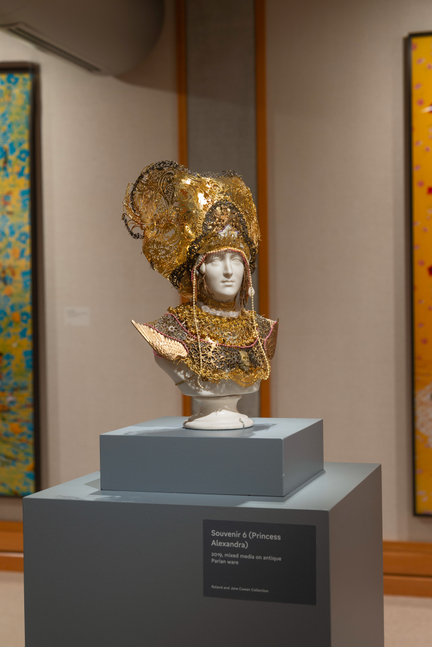 Hew Locke: Passages (Installation View) Yale Center for British Art, New Haven, CT, October 2, 2025 &amp;ndash; January 11, 2026