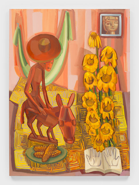 Judith Linhares
Vaquero, 2024
oil on linen
61 x 44 ins.
154.9 x 111.8 cm