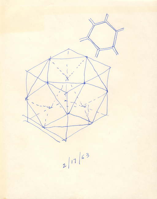 Untitled, 1963
Ink on paper
9 15/16 &amp;times; 7 7/8 in. (25.2 &amp;times; 20 cm)