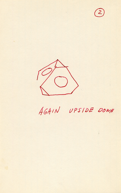 Untitled, 1964
Ink on cardstock
8 &amp;times; 5 in. (20.3 &amp;times; 12.7 cm)