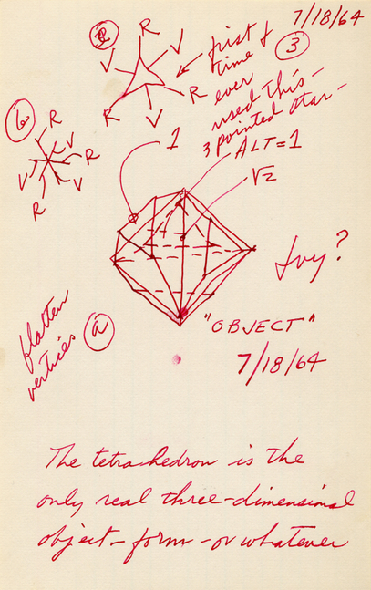 Untitled, 1964
Ink on cardstock
8 &amp;times; 5 in. (20.3 &amp;times; 12.7 cm)