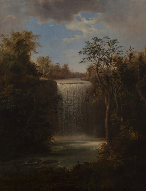 Falls of Minnehaha, 1862, oil on canvas, 36 1/4 x 28 1/4 inches
