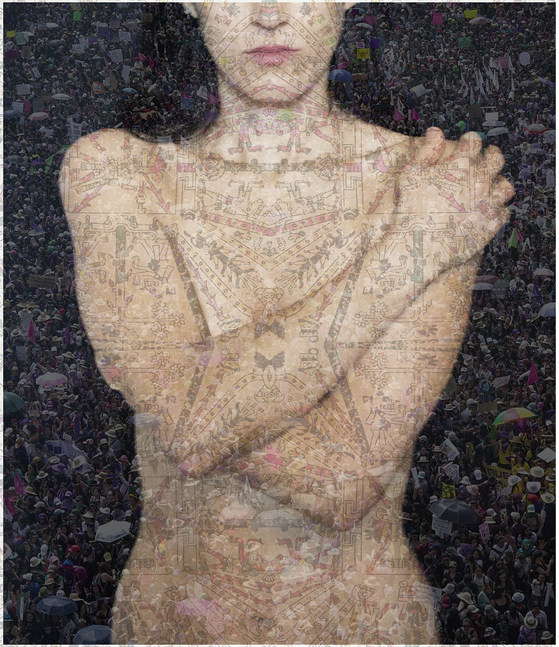 Tatiana Parcero
8M #5, 2022
Archival ink on Hahnem&amp;uuml;hle paper
Edition of 10
30 x 24 in.