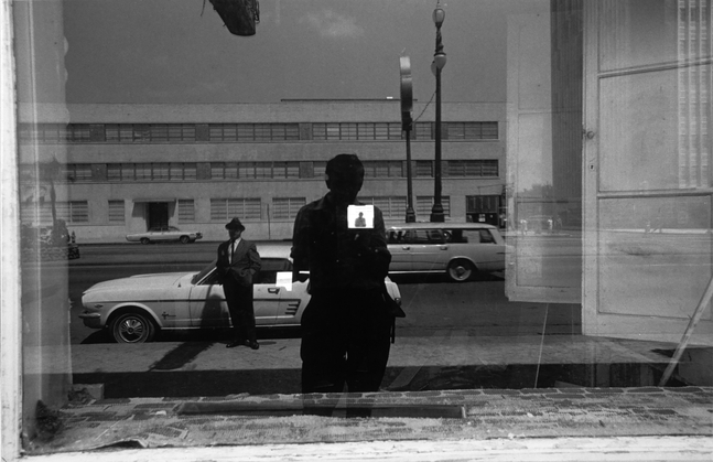 Lee Friedlander
New Orleans, Louisiana, 1968, printed later&amp;nbsp;
Signed, titled, dated and stamped on verso Gelatin silver print
Paper: 11 x 14 in.
Image: 8.5 x 12.75 in.&amp;nbsp;
Photo: Copyright The Artist&amp;nbsp;
Courtesy of Hulett Collection