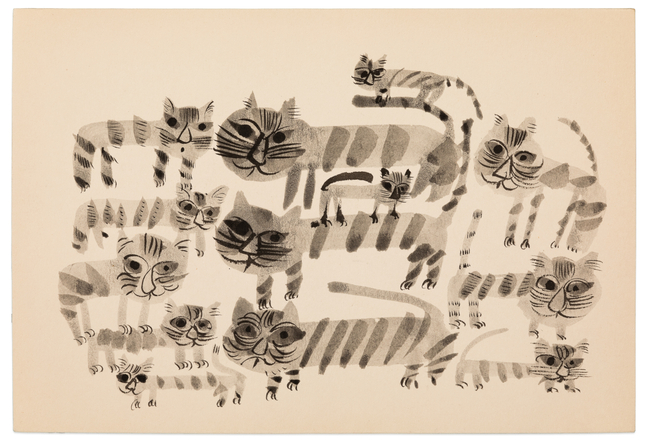 Yasuhide Kobashi Untitled Drawing IX, c. 1965 ink on paper 6 1/2 x 9 1/2 in.