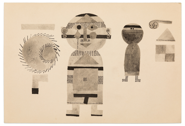 Yasuhide Kobashi Untitled Drawing XIX, c. 1965 ink on paper 6 1/2 x 9 1/2 in.