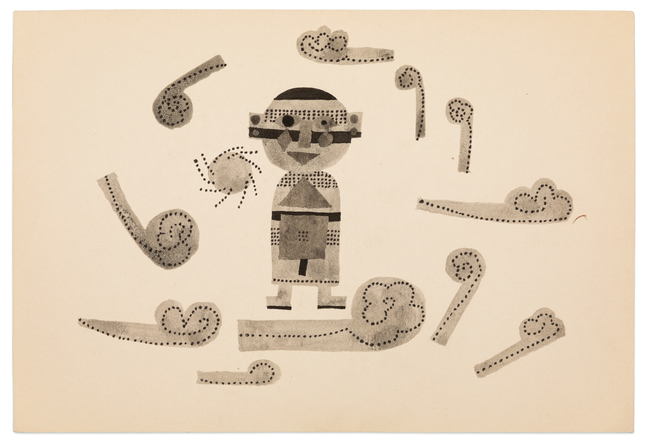 Yasuhide Kobashi Untitled Drawing XX, c. 1965 ink on paper 6 1/2 x 9 1/2 in.