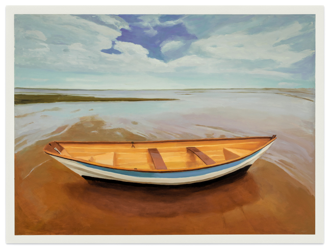 Stephen Coyle Refuge, 2023 alkyd on panel 36 x 48 in.