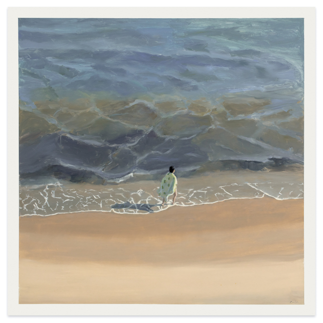 Stephen Coyle Introspection, 2023 alkyd on panel 36 x 36 in.