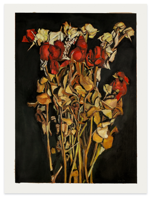 Stephen Coyle, "2022," 2022, alkyd on panel, 24 x 18 inches