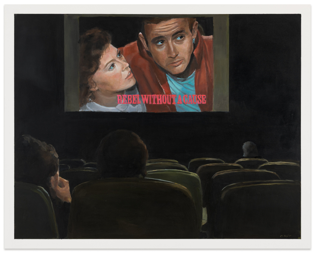 Stephen Coyle Rebel without a Cause, 2025 alkyd on panel 24 x 30 in.