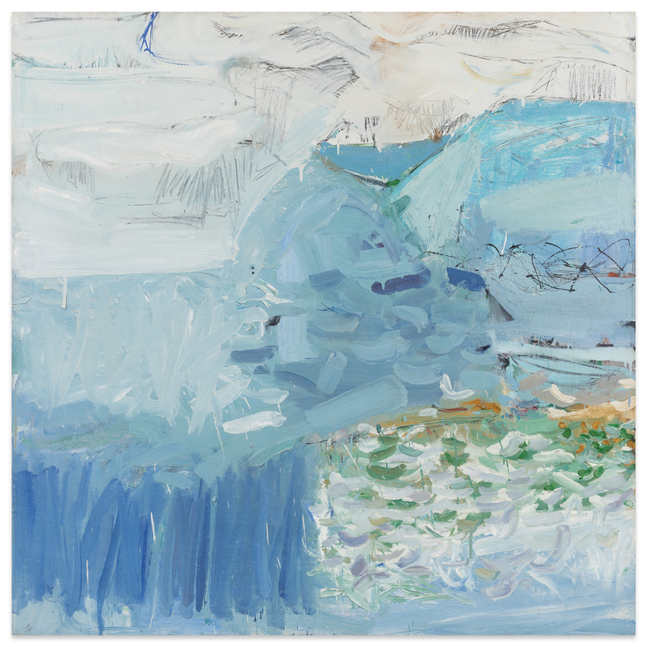 Paul Wonner North Sea Coast, 1954 oil on canvas 50 x 50 in.
