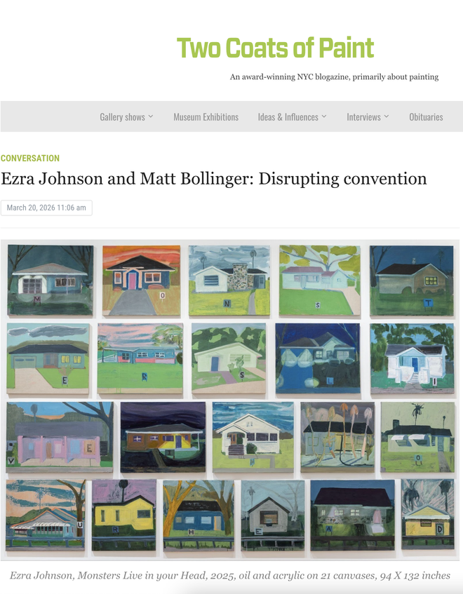 Ezra Johnson and Matt Bollinger: Disrupting convention