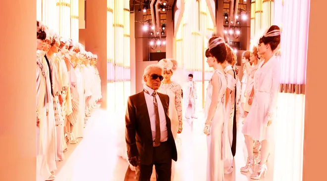 Chanel Karl and Brides, Haute Couture 2010, Rue Cambon, Paris