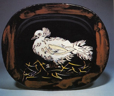 AR 79 - Dove on Straw Bed