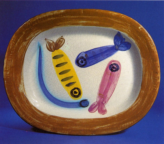 AR 31 - Quatre poissons polychromes (Four Polychrome Fishes)